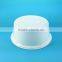 1250ml Disposable Round Lunch Box With Lock Clear and White Color Food Packaging Lunch Box