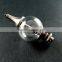 20mm Glass Ball in Antiqued Silver Plated Brass Vial Pendant DIY Glass Dome Bottle Charm Supplies 1830055