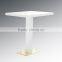 SIMBLE gold manufactory acrylic dining room table,solid surface bar table