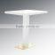 SIMBLE gold manufactory acrylic dining room table,solid surface reception desk