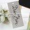 paper garment swing hanging tag