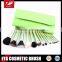 Best seller 15pcs top real hair cosmetic brush