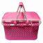 New Design High Quality Folding Picnic Basket