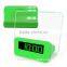 Fluorescent Alarm Clock with Calendar