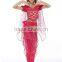 Wholesale red yellow sequin stage performance lady adult Indian Belly dance costumes