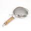 food safety stainless steel fine mesh kitchen strainer flour filter