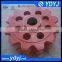 Wear resistance forged wheel for bucket elevator