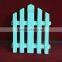 Plastic Garden Fence/fence in plastic