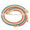 Rubber and Brass Manifold Gauges A/C Refrigerant Filling Charging Hose Set R134a