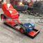 easy movable mobile stone hammer mill crusher with diesel engine