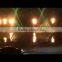Fire spray and music with Lazer big water fountains