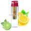 700ML Outdoor Sports Fruit Infusing Infuser Health Lemon Bottle Juice Maker with Flip Lid For Home Traveling Climbing