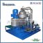 HFO treatment separator unit for land use oil fired power plant