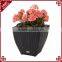 Multi designs polyurethane wicker woven home goods flower pots