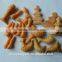 Fully automatic new stainless steel 3D puffed snacks proccessing line