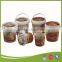 500ml round ice cream plastic containers