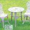 Outdoor Leisure Plastic Coffee Table and Chair