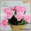 pink rose artificial flowers decoration