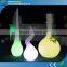 GLACS Control Color Changeable Plastic LED Outdoor Lamp Plastic LED Floor Lamp