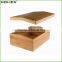 Bamboo kitchen storage box jewelry storage box Homex BSCI/Factory