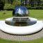 modern outdoor garden decoration stainless steel metal water fountains sculpture