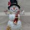New Design Resin Christmas Snowman Ornament Wholesale