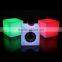 indoor or outdoor LED cube stool, led bar furniture for sale