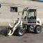 zl08 top quailty best price mini wheel loader for sale pallet fork