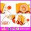 2016 new design kids wooden animal car toy,cute baby wooden animal car toy,most fashion wooden animal car toy W05B091