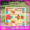 2016 Best sale 40 pieces funny wooden building blocks for kids W13A114