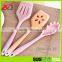Fashional Style Double Tier Silicone 3-piece Kitchenware Set Utensil