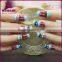 2017 new fashion 2D type foil wrap nail art sticker