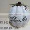 white pumpkin ceramic decorations festival holloween decorations