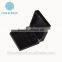 luxury black painted wooden necklace package box,square wooden necklace storagebox