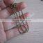 15cm Well Cut Antique Brass Color 2.4mm Tag Ball Chain