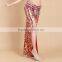 Original beautiful long mermaid skirt midi belly dance skirt for ladies