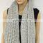 winter knitted scarf