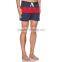 2015 new design 100% cotton mens printed shorts beach style two color fashion mens swim shorts