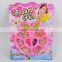 Korean style kids loose beads set double heart shape diy beads set best educational toy for children