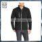 Jacket without hood solid color jacket cargo biker jacket for man