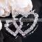 Rhinestone Skull Belt Buckl with Foldover Elastic Ties - Rhinestone Fancy Crystal Beads for Decoration - Skull Belt Buckles
