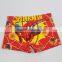 Hottest sale Red cartoon boxer children underwear boy models