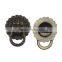 Antique Bronze Round Lion Face Pattern Carved Jewelry Wooden Box Pull Handle Dresser Drawer For Cabinet Door 23mm