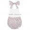 Summer baby clothing floral bubble baby romper boutique M6100306