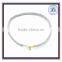 wholesale personal rope love Macrame Anklet anchor bracelet