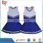 Sublimation cheerleader costume navy outfit cheerleader uniform wholesale