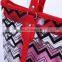 Large Capacity Candy Color Korean Clear PVC Beach Tote Bag