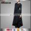Modern Fashion Leather Top Selling Products In With Belt Black Elegant Muslim Abaya Islamic Long Sleeves Dubai Abaya