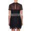 Self Portrait Evie Shift Dress transparent midi lace evening dress