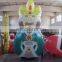 customized popular inflatable cartoon characters of king for advertising